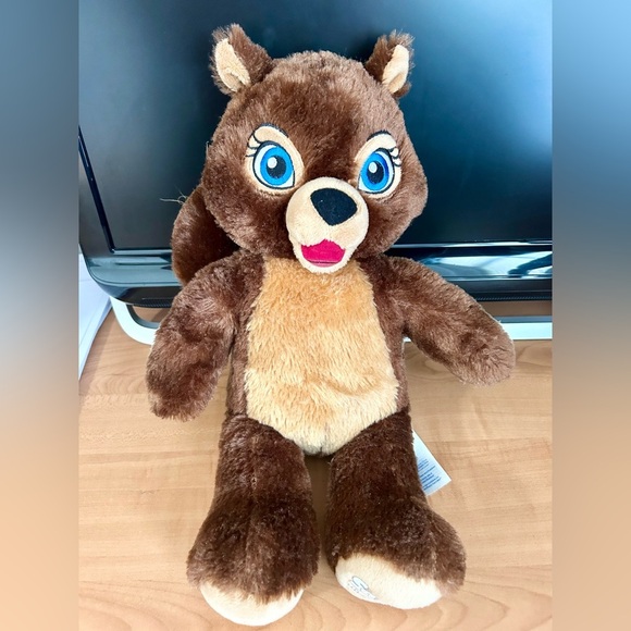 Build a Bear Great Wolf Lodge Sammy The Squirrel Plush Brown girl BAB plush toys - Picture 1 of 7
